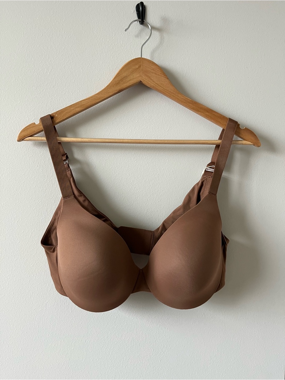 SKIMS Smoothing Intimates Full Coverage Lightly Lined Bra 36C NWT Jasper Color